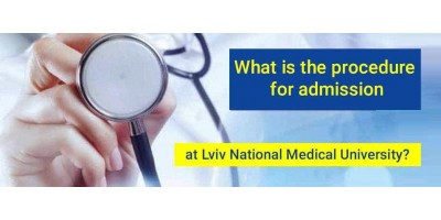 What is the procedure for admission at Lviv National Medical University?